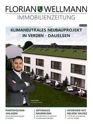 Florian Wellmann Immobilienzeitung April 2023